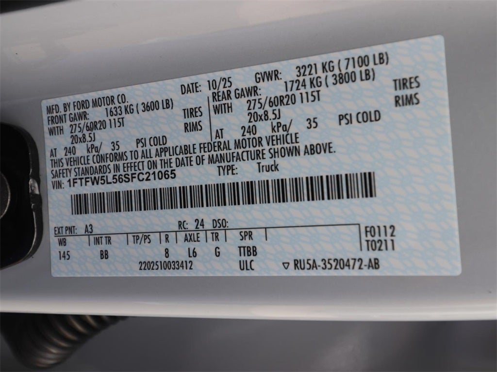 2025 Ford F-150 Lariat