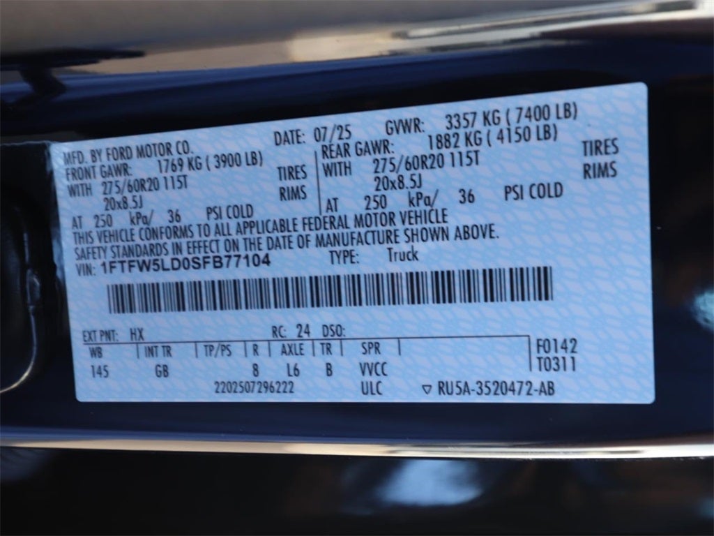 2025 Ford F-150 Lariat