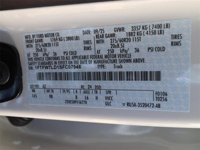 2025 Ford F-150 Platinum