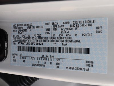 2025 Ford F-150 Platinum