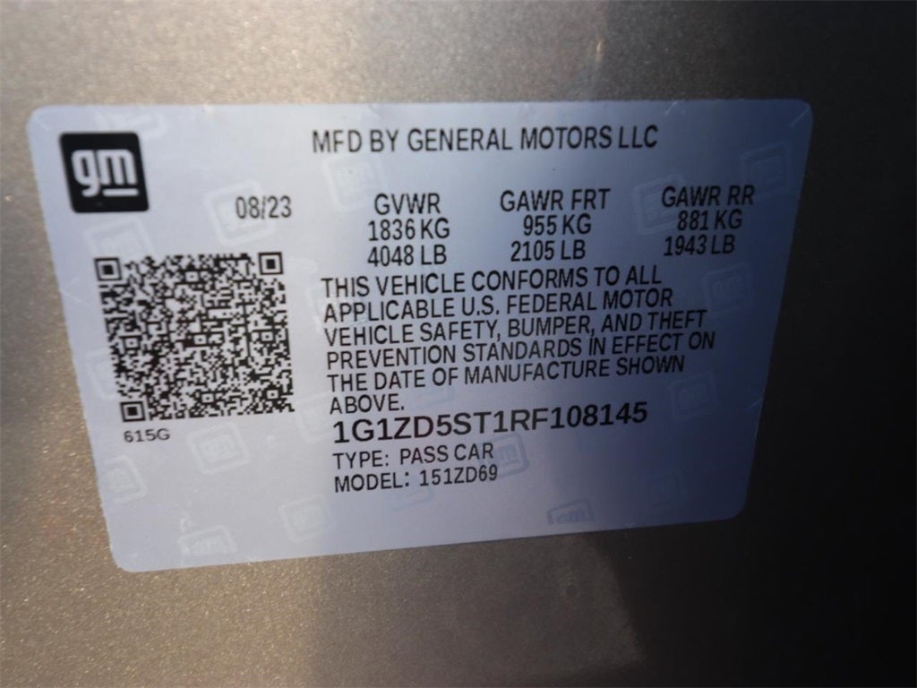 2024 Chevrolet Malibu LT 1LT