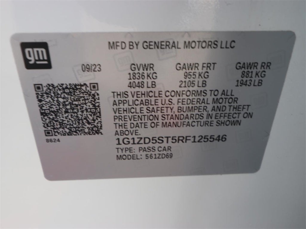 2024 Chevrolet Malibu LT 1LT