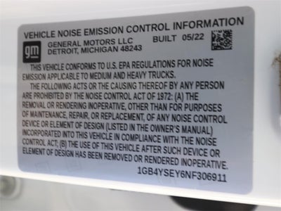 2022 Chevrolet Silverado 3500HD Work Truck