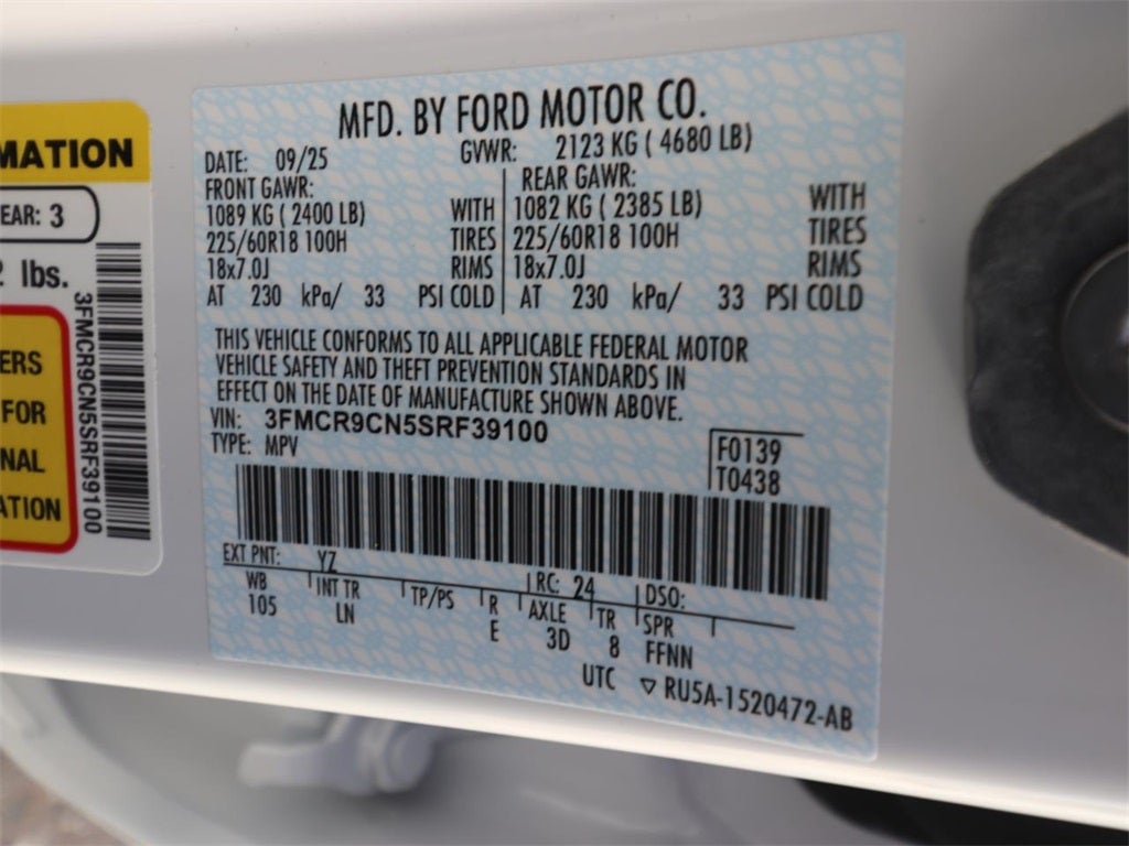 2025 Ford Bronco Sport Outer Banks