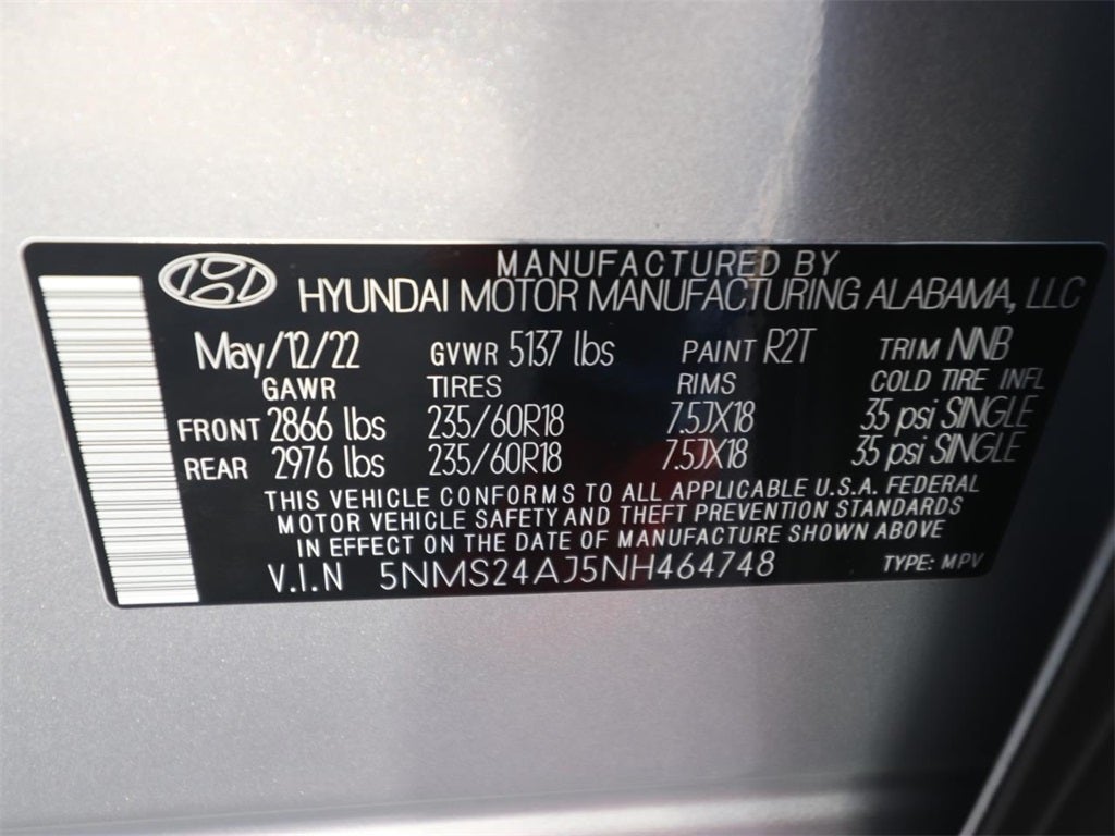 2022 Hyundai Santa Fe SEL