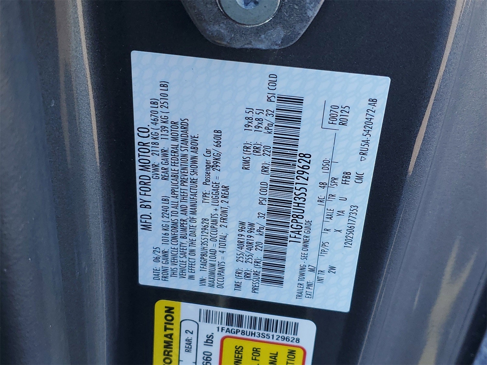 2025 Ford Mustang EcoBoost