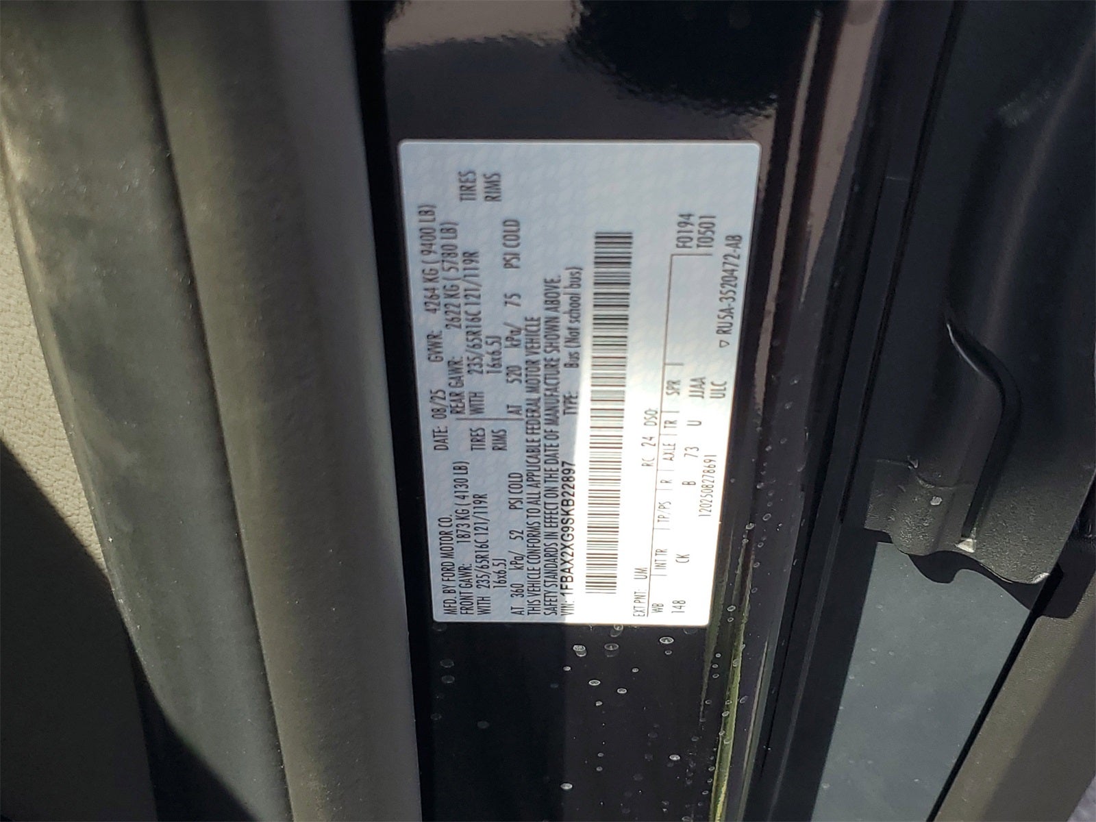 2025 Ford Transit-350 XLT