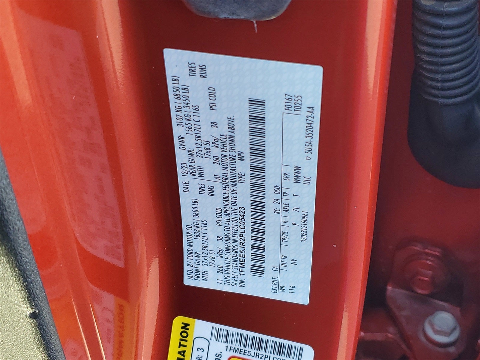 2023 Ford Bronco Raptor