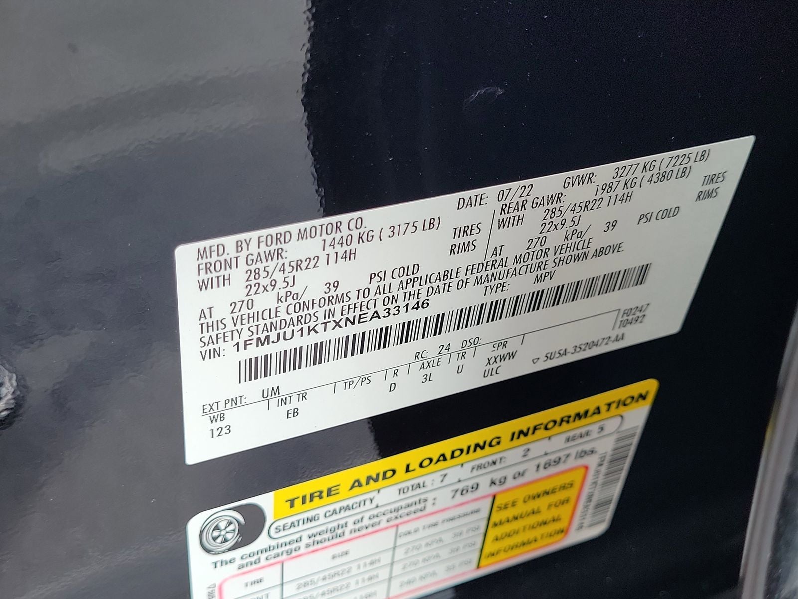 2022 Ford Expedition Limited
