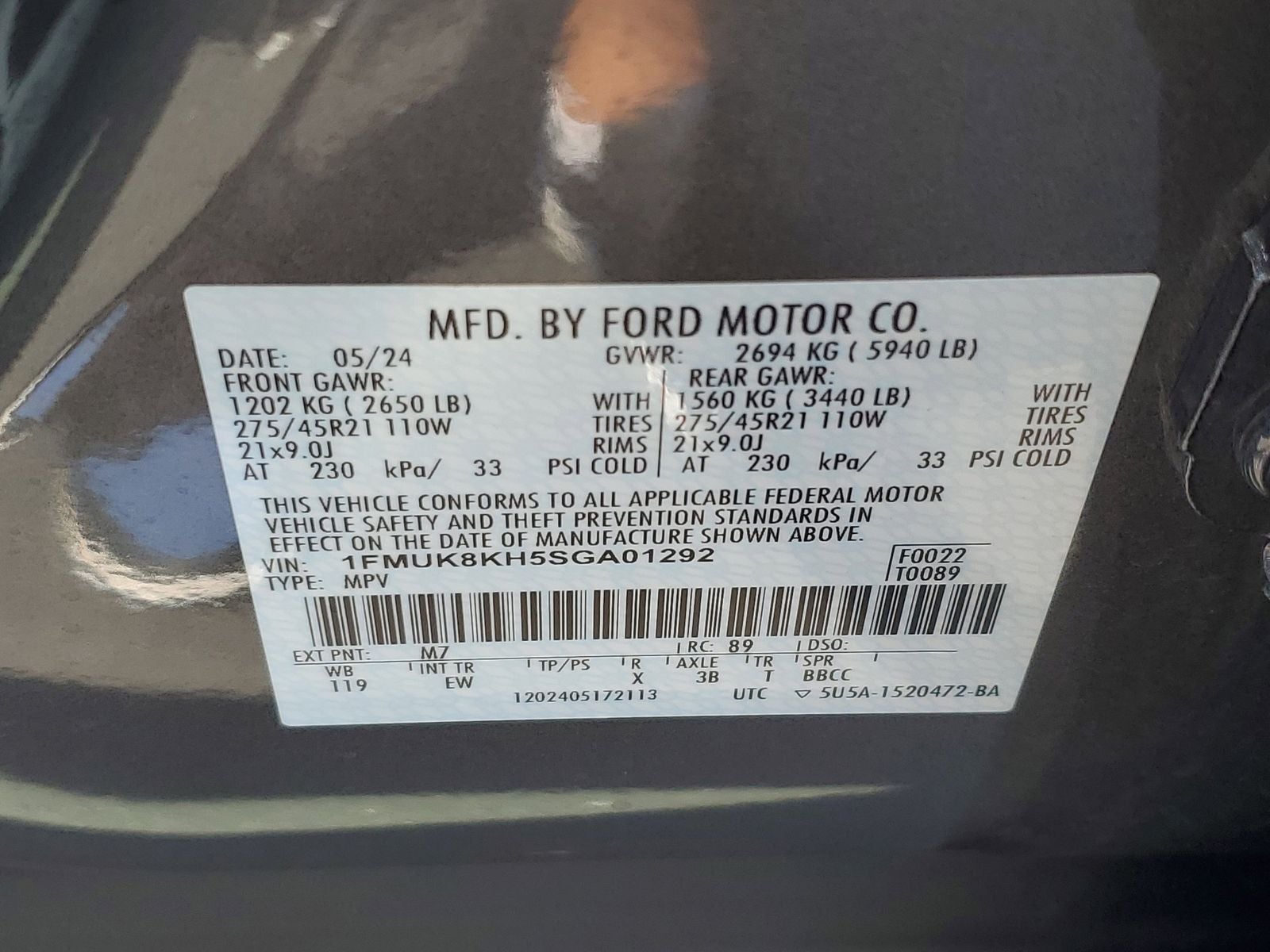 2025 Ford Explorer ST-Line