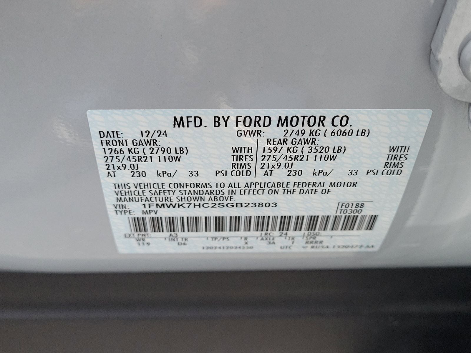 2025 Ford Explorer Platinum