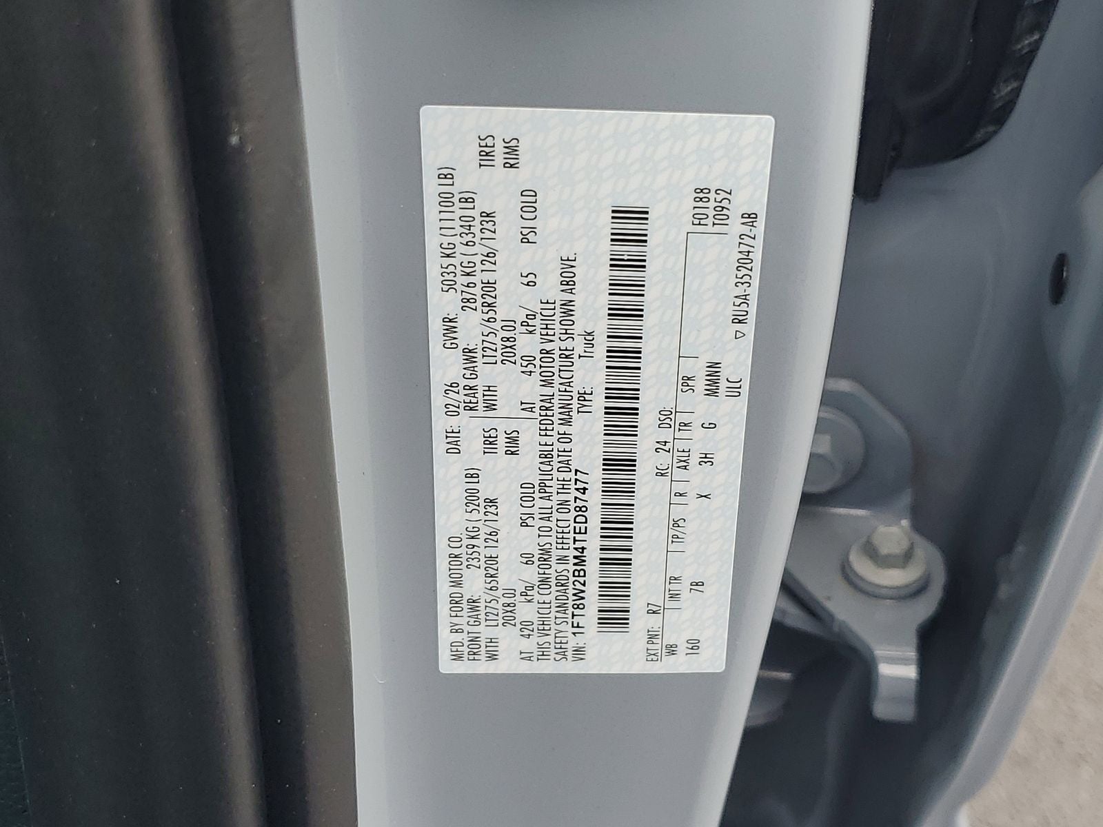 2026 Ford F-250SD Platinum
