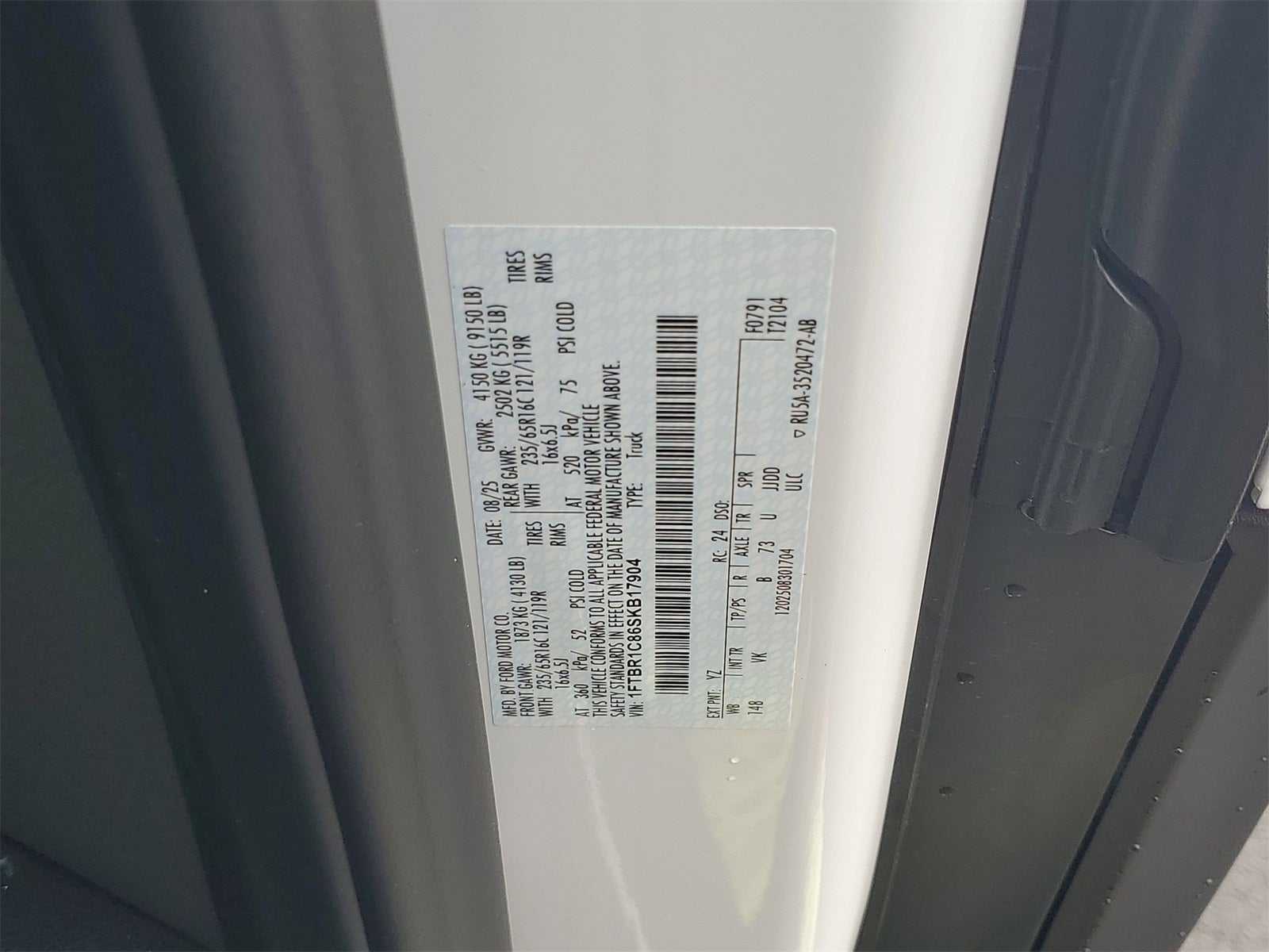 2025 Ford Transit-250 Base