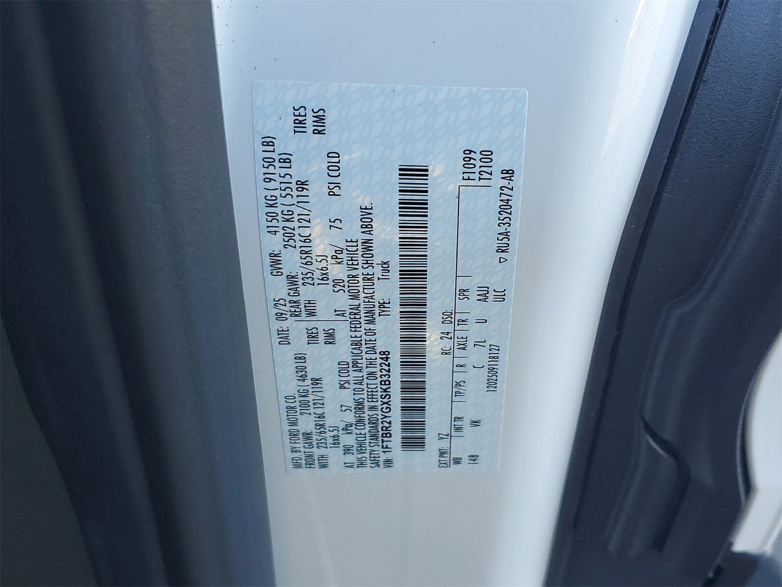 2025 Ford Transit-250 Base