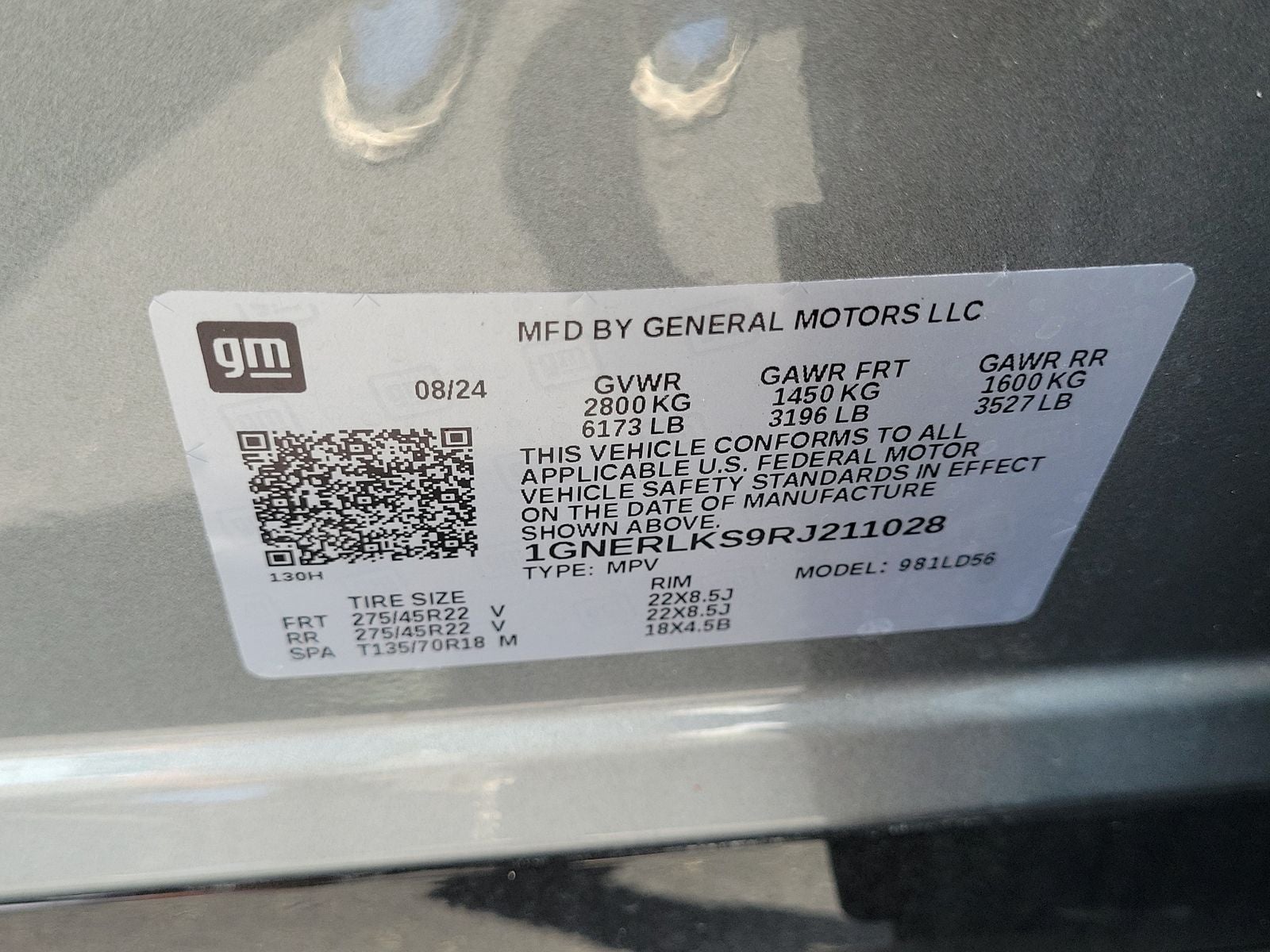 2024 Chevrolet Traverse RS