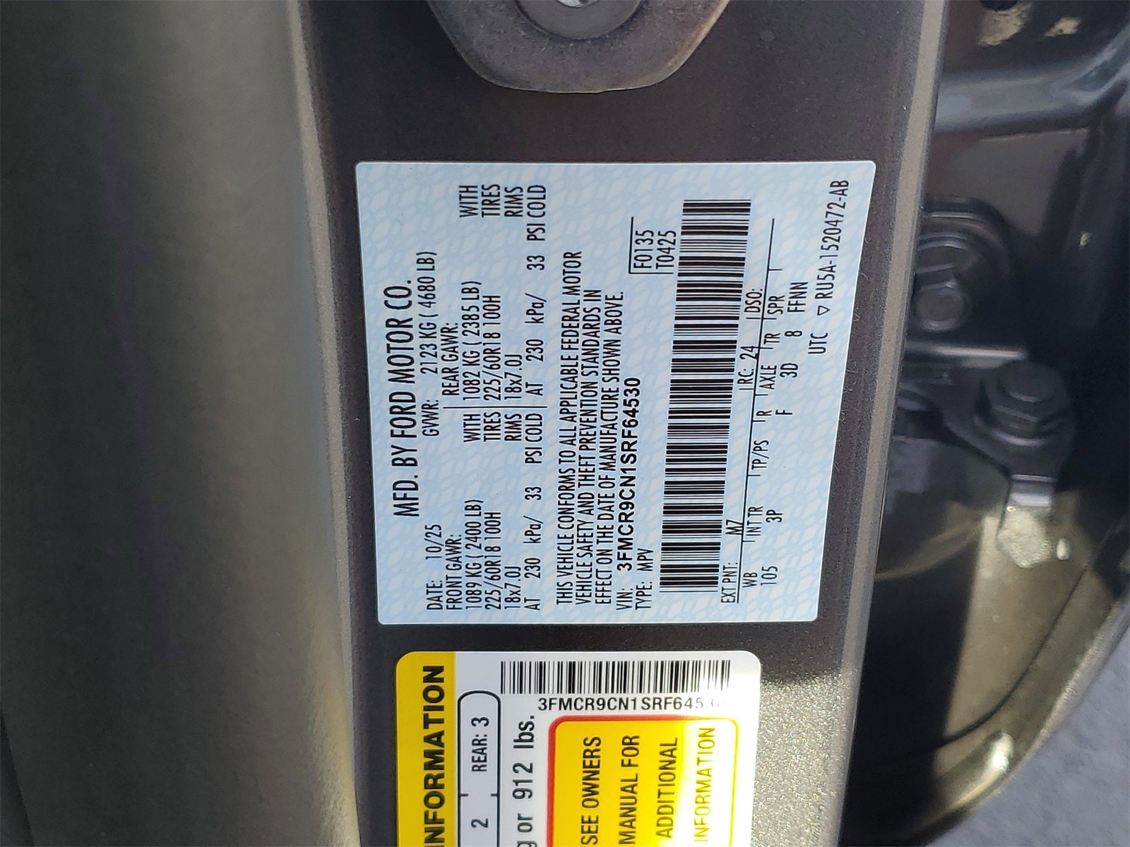 2025 Ford Bronco Sport Outer Banks