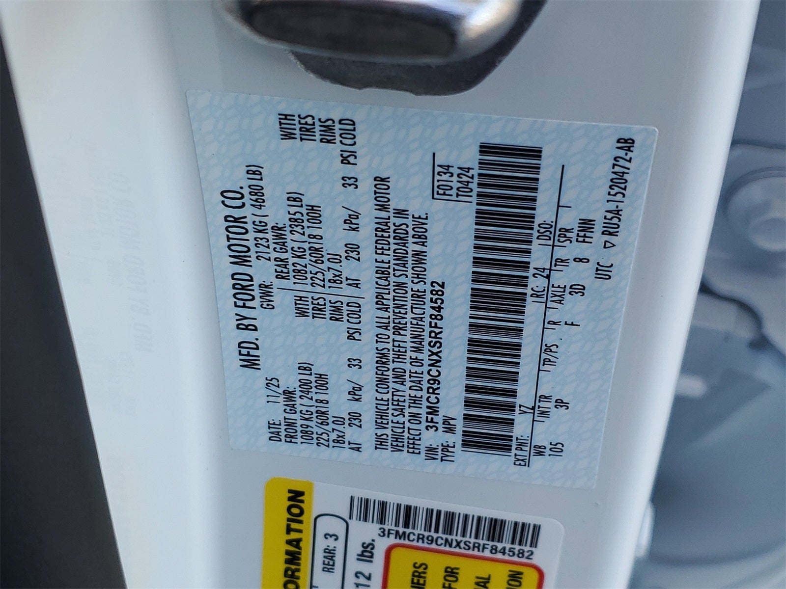 2025 Ford Bronco Sport Outer Banks