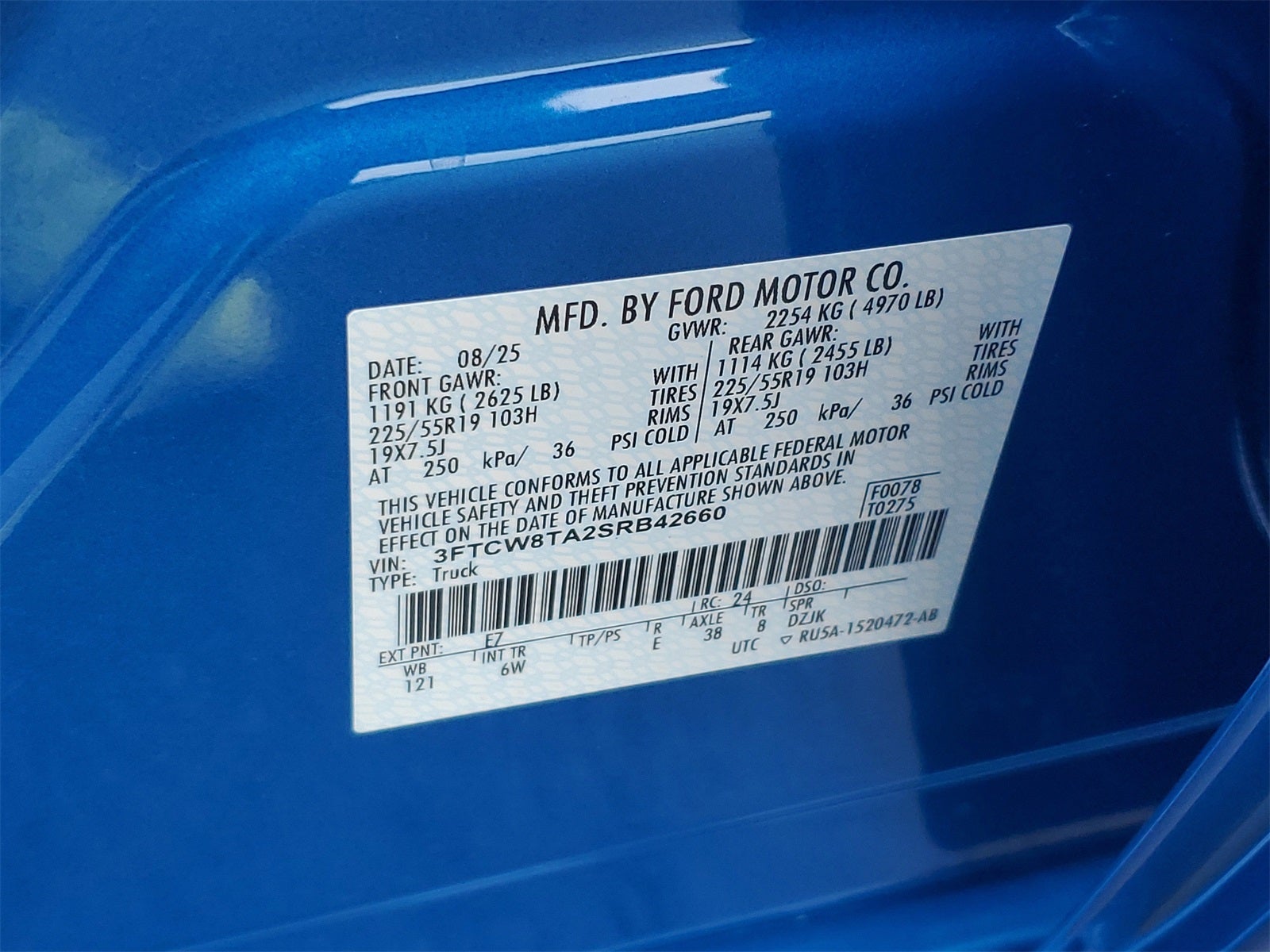 2025 Ford Maverick Lobo Standard