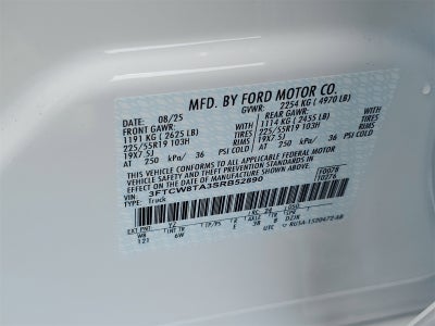 2025 Ford Maverick Lobo Standard