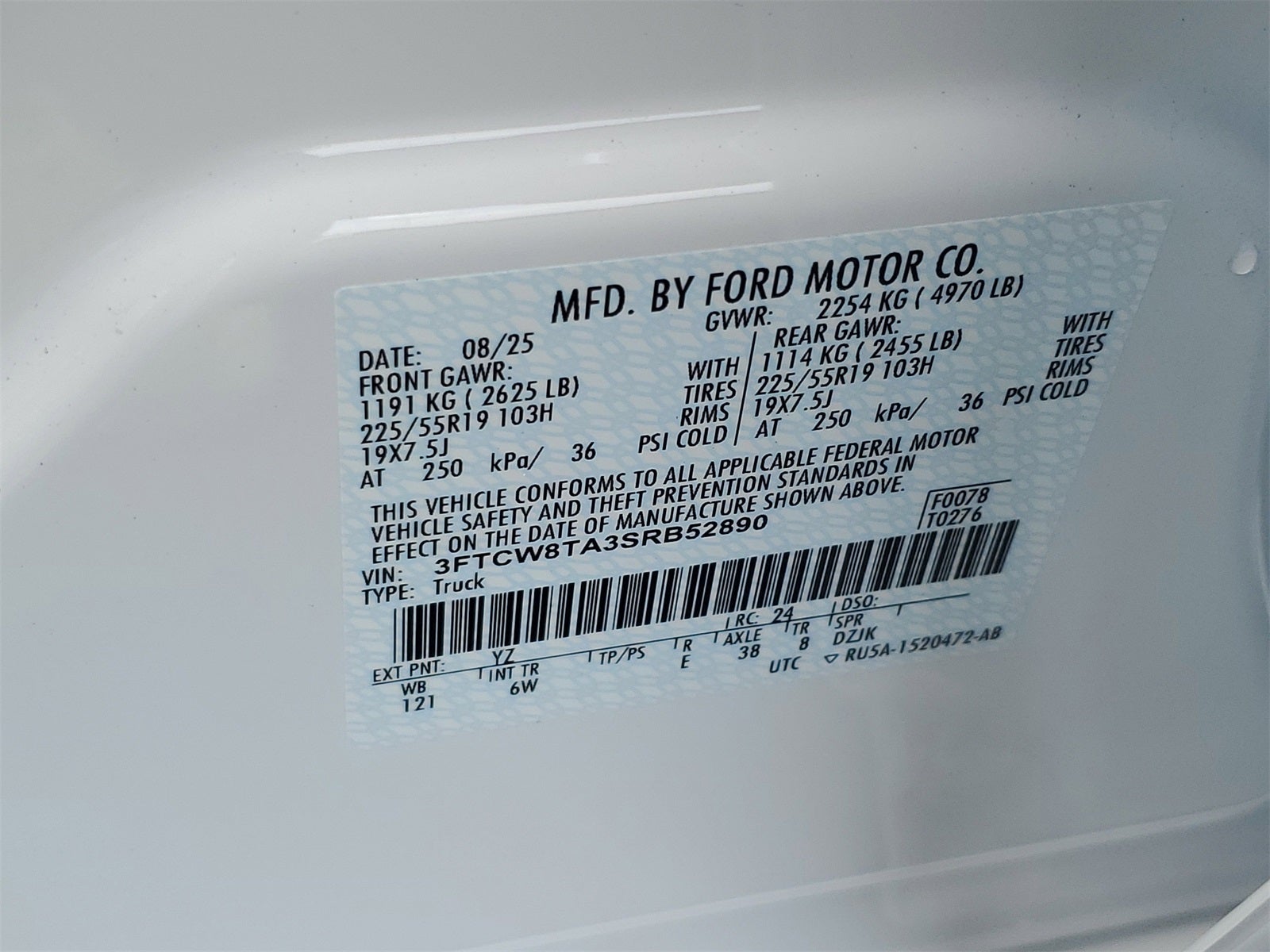 2025 Ford Maverick Lobo Standard