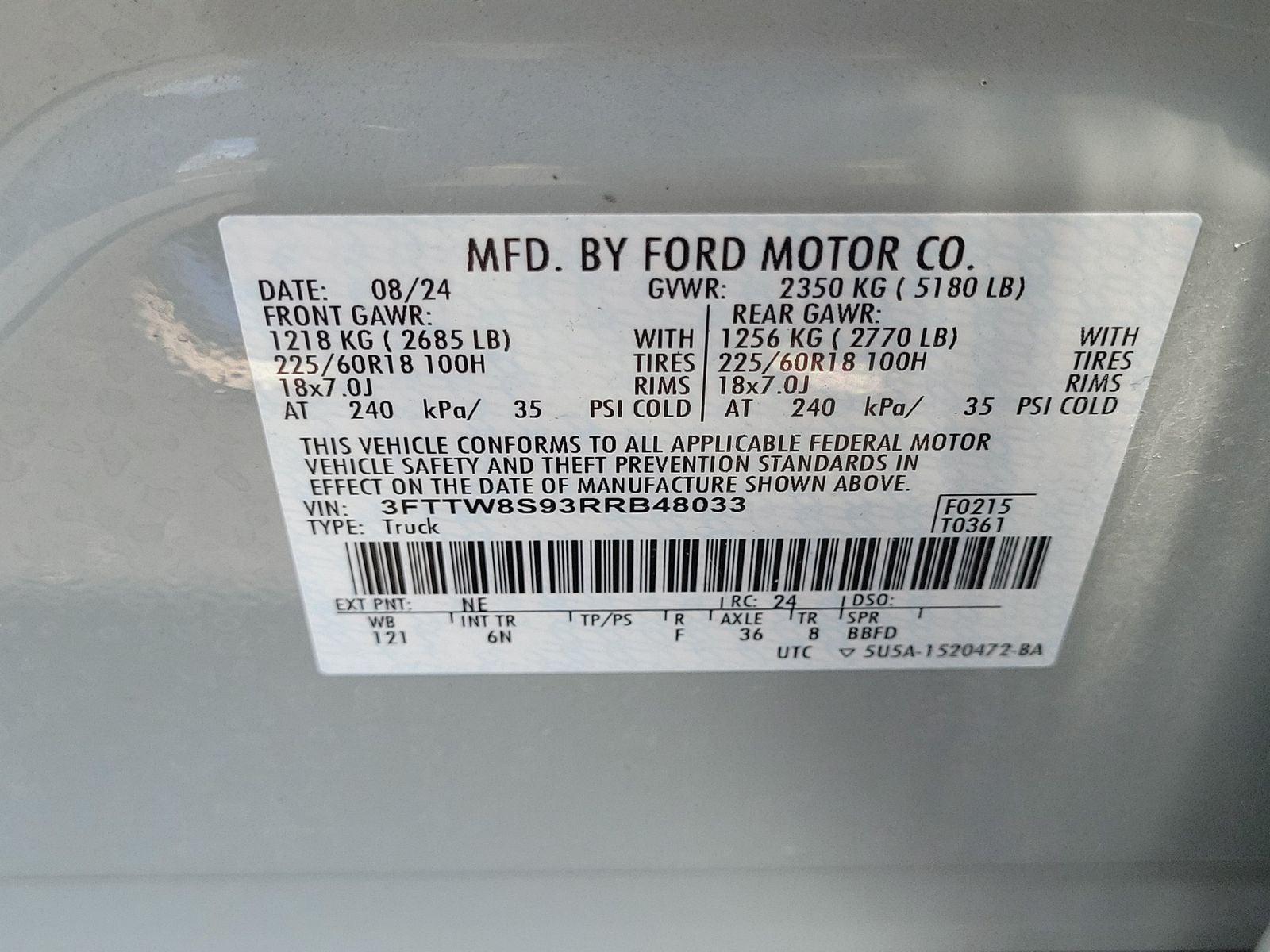 2024 Ford Maverick Lariat