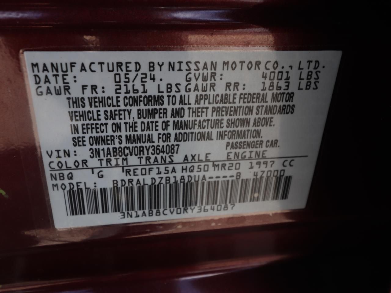 2024 Nissan Sentra SV
