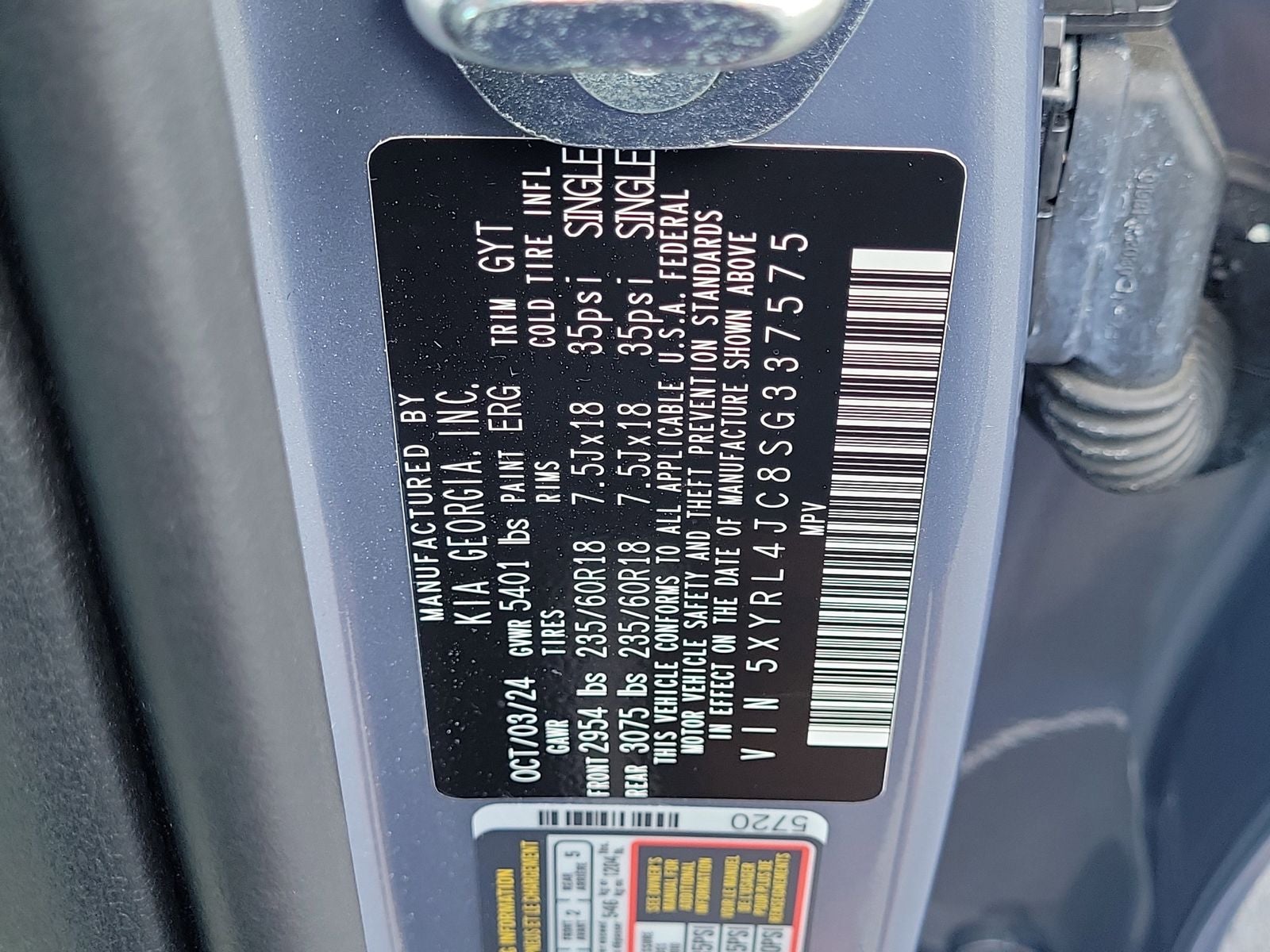 2025 Kia Sorento S