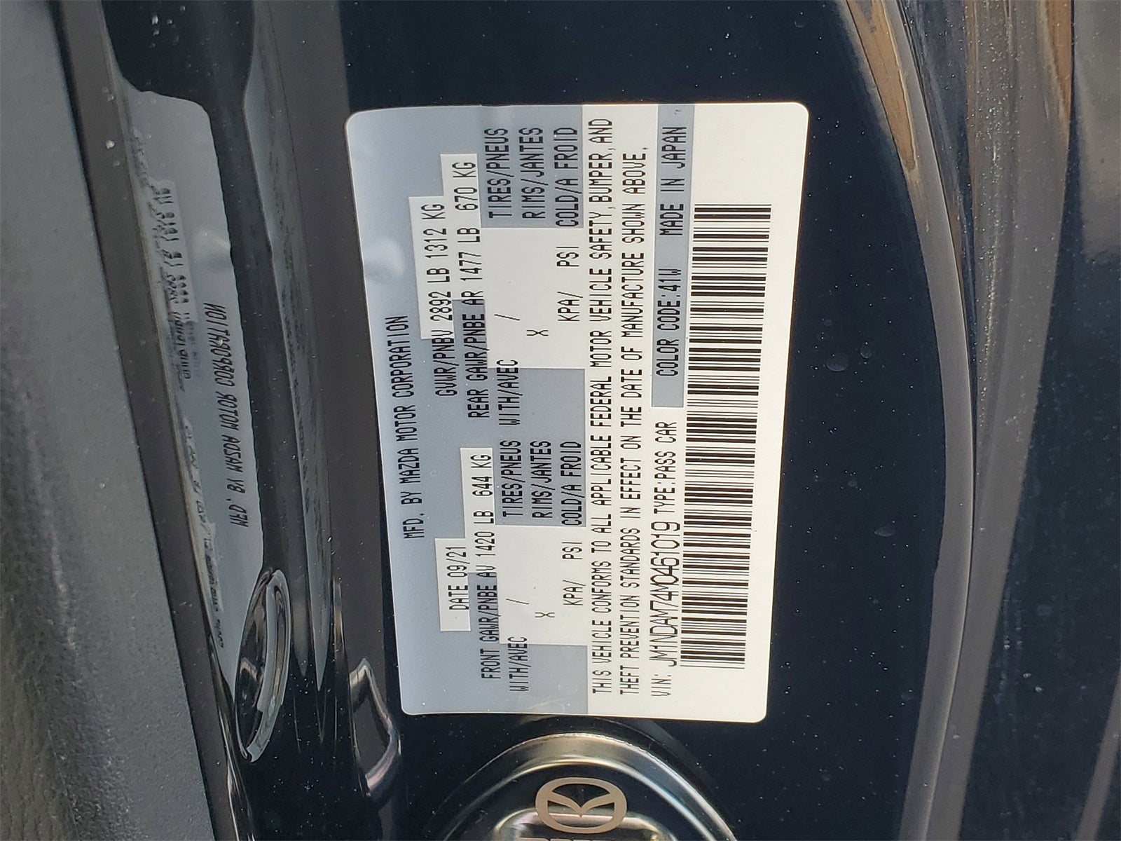 2021 Mazda Mazda Miata RF Grand Touring