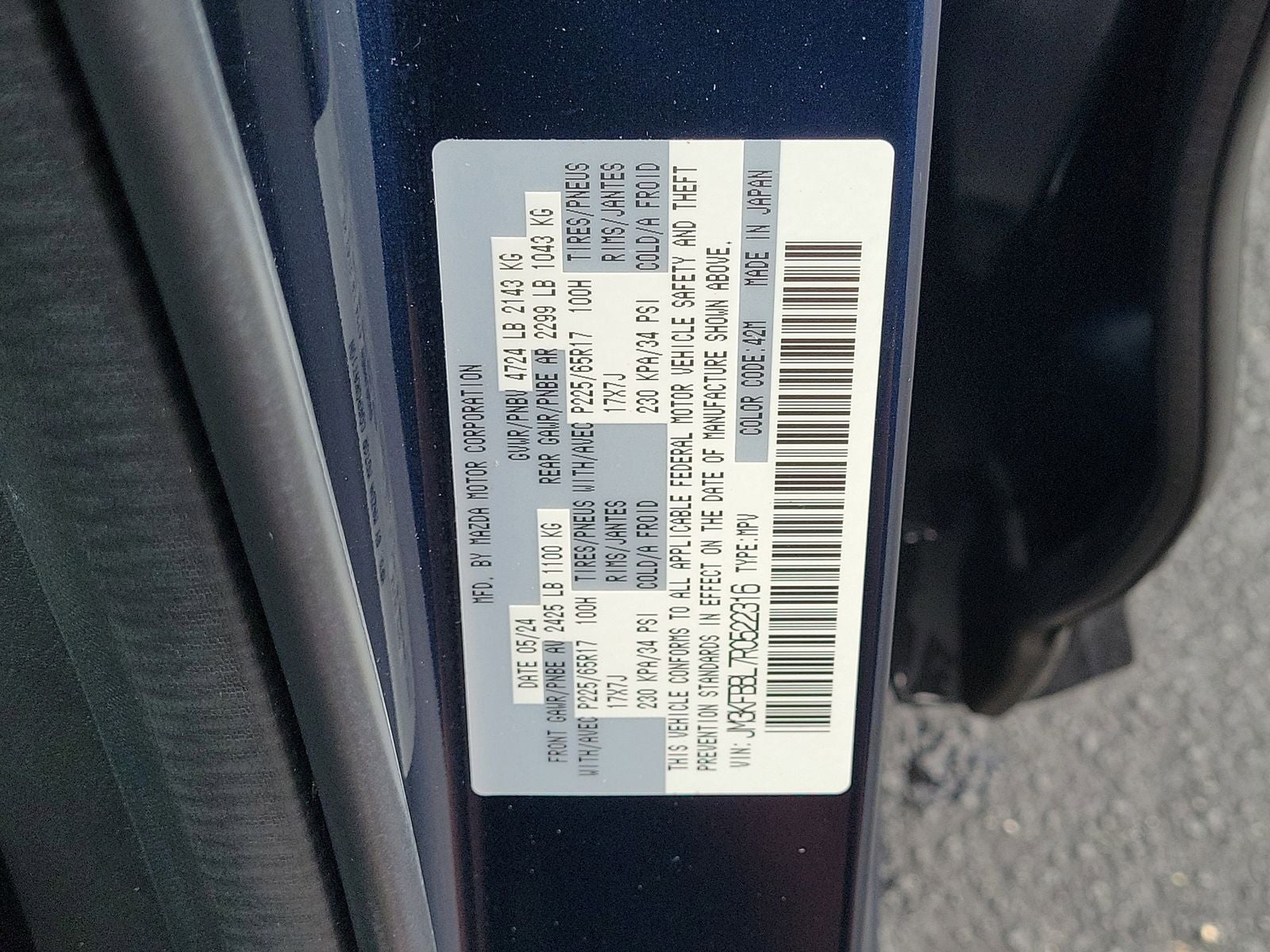 2024 Mazda Mazda CX-5 2.5 S Select Package