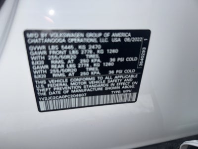 2023 Volkswagen Atlas Cross Sport 2.0T SE w/Technology